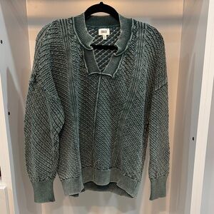 BKE Women’s Textured Teal Sweater